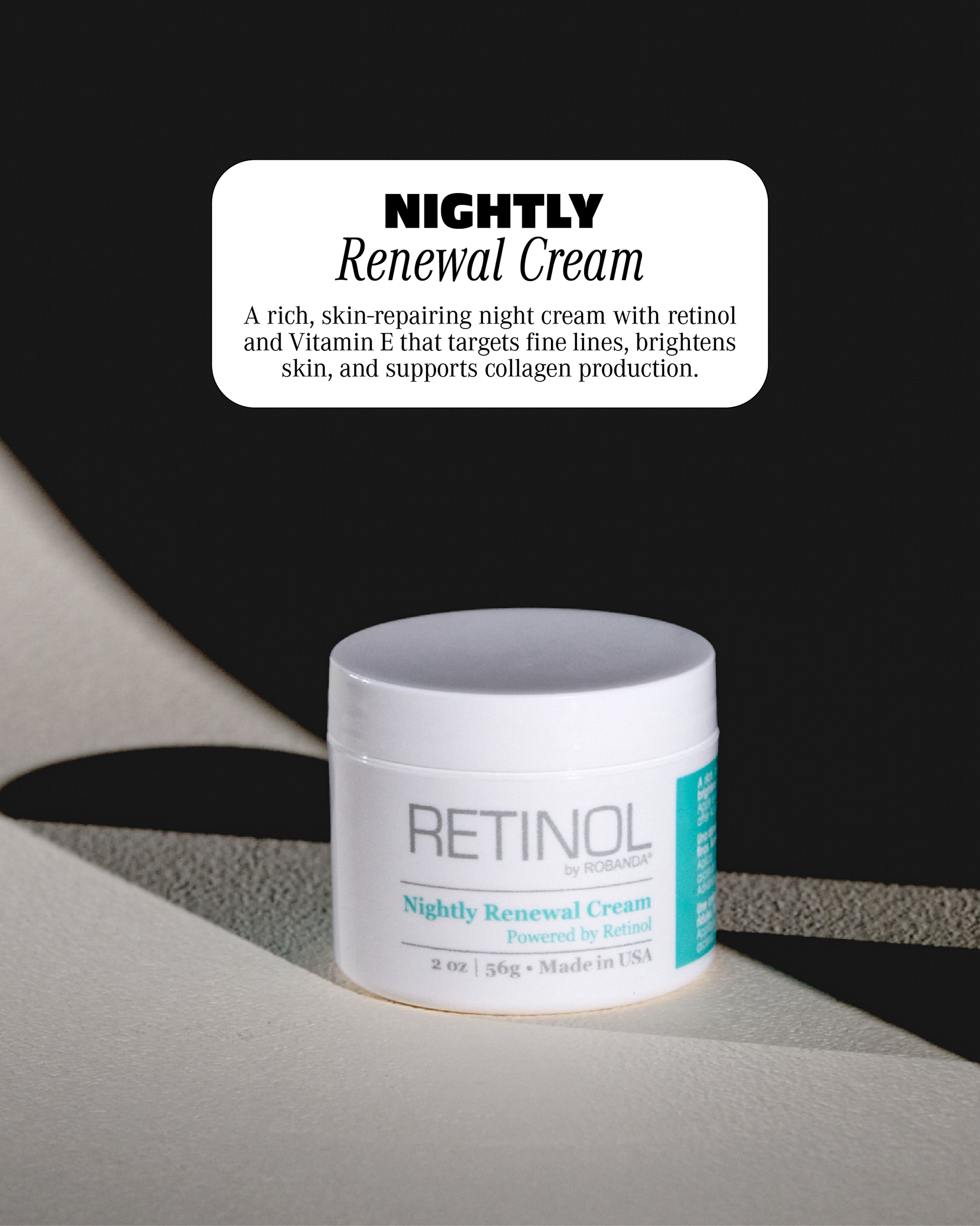 Retinol by Robanda Retinol Night Cream Nightly Renewal