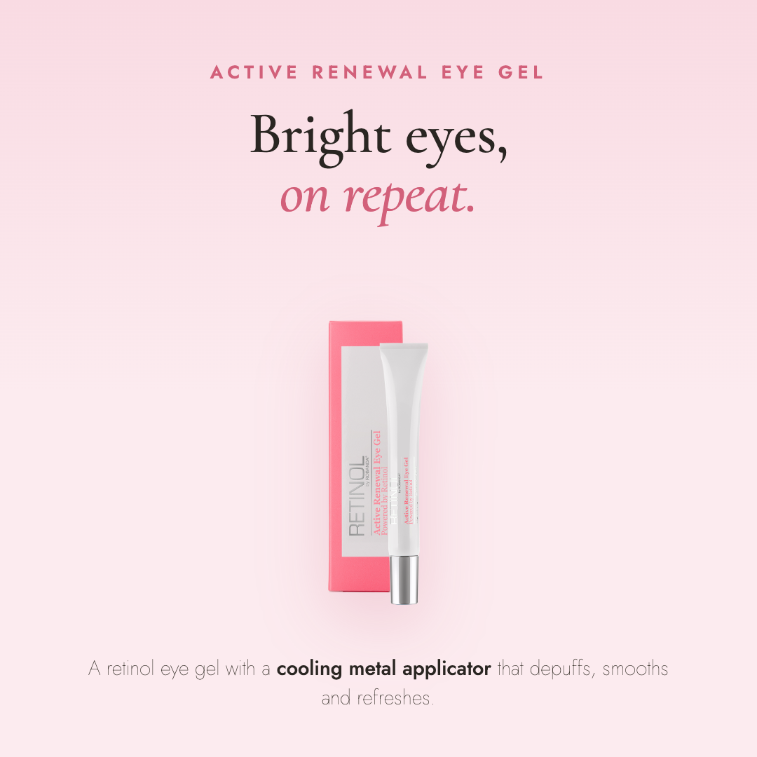 Retinol by Robanda Active Renewal Eye Gel — 0.3% encapsulated retinol eye gel for puffiness and fine lines