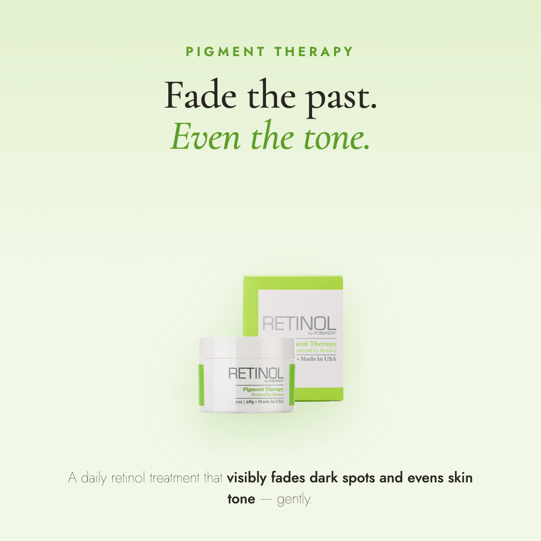 Retinol by Robanda Pigment Therapy — retinol dark spot brightening cream with Emblica